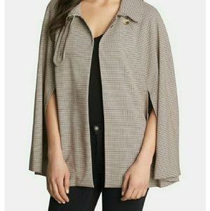 1. STATE Collared Woven Cape